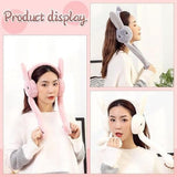 Darrahopens Fashion > Women's Fashion > Women's Accessories Earmuffs - Warm earmuffs - Cute earmuffs for female students - Winter earmuffs - Hearing protectors - Pink