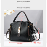 Darrahopens Fashion > Women's Fashion > Women's Accessories Earthy yellow Fashion Women's Bucket Bag - Summer Crossbody Shoulder Handbag with Keychain