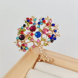 Darrahopens Fashion > Women's Fashion > Women's Accessories "Everlasting Growth" Tree Crystal Brooch: Carving Eternal Life with Sparkling Branches, Infusing Daily Wear with the Poetic Guarding Power of Nature