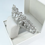 Darrahopens Fashion > Women's Fashion > Women's Accessories Exquisite Handmade Bridal Pearl and Rhinestone Crown - K9 White Crystal Princess Tiara for Weddings and Birthdays