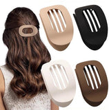 Darrahopens Fashion > Women's Fashion > Women's Accessories Flat Hair Clips for Women - Curved Hair Clips - For Lying - Driving - Matte Strong Hair Clips - For Thin - Thick Hair - Hair Accessories - 4-Pack