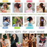 Darrahopens Fashion > Women's Fashion > Women's Accessories Flower clip - Sweet temperament hair clip - Fresh women's hair clip - Candy color - 8 pieces