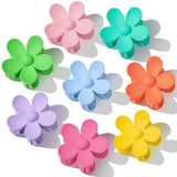Darrahopens Fashion > Women's Fashion > Women's Accessories Flower clip - Sweet temperament hair clip - Fresh women's hair clip - Candy color - 8 pieces