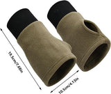 Darrahopens Fashion > Women's Fashion > Women's Accessories Gloves - Half-finger gloves - Warm winter gloves - Suitable for commuting, office work and driving - Green