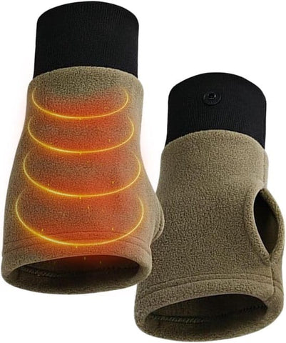 Darrahopens Fashion > Women's Fashion > Women's Accessories Gloves - Half-finger gloves - Warm winter gloves - Suitable for commuting, office work and driving - Green