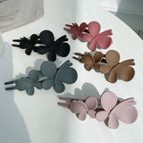 Darrahopens Fashion > Women's Fashion > Women's Accessories Hair Clips - Butterfly Hair Clips - Large Hair Clips - Matte Duckbill Hair Clips for Women - Alligator Hair Clips for Women - Girls - 5 Pieces