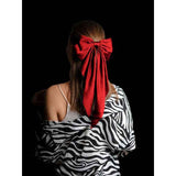 Darrahopens Fashion > Women's Fashion > Women's Accessories Long Bow Hair Clips for Women Hair Accessories-Red