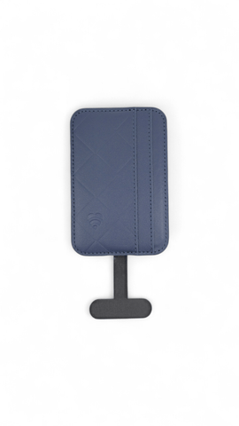 Darrahopens Fashion > Women's Fashion > Women's Accessories Lovefone Genuine Leather Weave Wallet with Magsafe - Navy