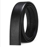 Darrahopens Fashion > Women's Fashion > Women's Accessories Mens Belt Leather Belt, Effortless Style, Piece Leather Belt with Minimalist Buckle Design (35mm, black)