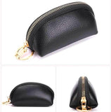 Darrahopens Fashion > Women's Fashion > Women's Accessories Mini Keychain Pouch/Coin Holder - Key Holder, Coin Organizer, Wallet for Women and Men, Keychain Protector (Black)