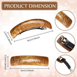 Darrahopens Fashion > Women's Fashion > Women's Accessories pcs Hair Clips for Women Hair Clips Hair Accessories Large French Hairpins Retro Hair Clip, 6 Colors (Classic Pattern)