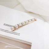 Darrahopens Fashion > Women's Fashion > Women's Accessories Pearl Studded Hair Clips 3pcs Vintage Rhinestone Hair Clip Elegant Hairpiece