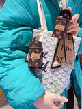 Darrahopens Fashion > Women's Fashion > Women's Accessories Purple Mini Cylinder Lipstick Case Keychain with Silk Scarf Charm PU Leather Coin Purse Bag Pendant for Earphones Keys Vintage Floral Pattern