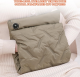 Darrahopens Fashion > Women's Fashion > Women's Accessories Rechargeable Hand Warmer Muff, USB Electric Heating Pad with Digital Display Temperature Control, 3 Heat Levels Portable Far Infrared Heated Cushion for Outdoor Winter Use Men Women(green)