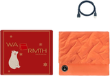 Darrahopens Fashion > Women's Fashion > Women's Accessories Rechargeable Hand Warmer Muff, USB Electric Heating Pad with Digital Display Temperature Control, 3 Heat Levels Portable Far Infrared Heated Cushion for Outdoor Winter Use Men Women(orange)