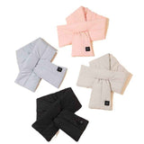 Darrahopens Fashion > Women's Fashion > Women's Accessories Rechargeable Thickened Heated Scarf Black