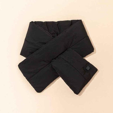 Darrahopens Fashion > Women's Fashion > Women's Accessories Rechargeable Thickened Heated Scarf Black