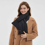 Darrahopens Fashion > Women's Fashion > Women's Accessories Rechargeable Thickened Heated Scarf Dark Gray
