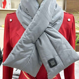 Darrahopens Fashion > Women's Fashion > Women's Accessories Rechargeable Thickened Heated Scarf Pink