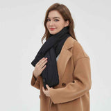 Darrahopens Fashion > Women's Fashion > Women's Accessories Rechargeable Thickened Heated Scarf Pink