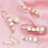 Darrahopens Fashion > Women's Fashion > Women's Accessories Safety pins - (8 pcs) - Pins - Decorative pins - Brooches - Can be used to fasten clothes, trousers, skirts, vests, necklaces, imitation pearl brooches - Suitable for women and girls - Extension for safety trousers