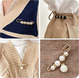 Darrahopens Fashion > Women's Fashion > Women's Accessories Safety pins - (8 pcs) - Pins - Decorative pins - Brooches - Can be used to fasten clothes, trousers, skirts, vests, necklaces, imitation pearl brooches - Suitable for women and girls - Extension for safety trousers