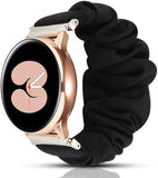 Darrahopens Fashion > Women's Fashion > Women's Accessories Samsung Galaxy Watch Band 40mm 44mm 42mm Classic Scrunchies Bracelet Black Compatible with Galaxy Watch 4 6