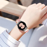 Darrahopens Fashion > Women's Fashion > Women's Accessories Samsung Galaxy Watch Band 40mm 44mm 42mm Classic Scrunchies Bracelet Black Compatible with Galaxy Watch 4 6