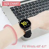 Darrahopens Fashion > Women's Fashion > Women's Accessories Samsung Galaxy Watch Band 40mm 44mm 42mm Classic Scrunchies Bracelet Black Compatible with Galaxy Watch 4 6