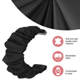 Darrahopens Fashion > Women's Fashion > Women's Accessories Samsung Galaxy Watch Band 40mm 44mm 42mm Classic Scrunchies Bracelet Black Compatible with Galaxy Watch 4 6