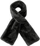 Darrahopens Fashion > Women's Fashion > Women's Accessories Scarf with Concealed Zipper Pocket - Secure Storage Pocket for Keys & Cards - Downy Soft & Warm - Black