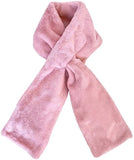 Darrahopens Fashion > Women's Fashion > Women's Accessories Scarf with Concealed Zipper Pocket - Secure Storage Pocket for Keys & Cards - Downy Soft & Warm - Pink