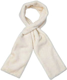 Darrahopens Fashion > Women's Fashion > Women's Accessories Scarf with Concealed Zipper Pocket - Secure Storage Pocket for Keys & Cards - Downy Soft & Warm - White