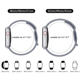 Darrahopens Fashion > Women's Fashion > Women's Accessories Soft Silicone Band for Apple Watch Series 8 7 6 5 4 3 SE and Ultra, Compatible with Apple, Smoky Purple, 38mm 40mm 41mm 42mm 44mm 45mm 49mm