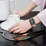 Darrahopens Fashion > Women's Fashion > Women's Accessories Stretchy Nylon Compatible with Apple Watch Bands 38mm 40mm 41mm Adjustable Solo Loop Sport Band for Women Men 3-Pack