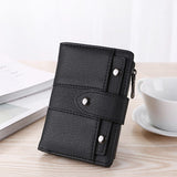 Darrahopens Fashion > Women's Fashion > Women's Accessories The New Fashion Foldable Small Wallet Women Leather Card Holder Wallet Light Green