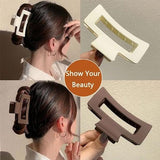 Darrahopens Fashion > Women's Fashion > Women's Accessories Thick Hair Clips - Large Hair Clips - Rectangular Thick Hair Clips - Non-Slip Thick Hair Clips for Adults - For Girls with Thick Hair - 8 Pieces