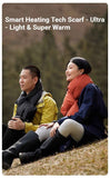Darrahopens Fashion > Women's Fashion > Women's Accessories USB Heated White Duck Down Neck Warmer Black