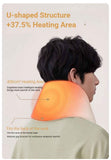 Darrahopens Fashion > Women's Fashion > Women's Accessories USB Heated White Duck Down Neck Warmer-Wine Red