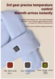 Darrahopens Fashion > Women's Fashion > Women's Accessories USB Rechargeable Graphene Heated Neck Warmer Black