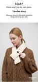 Darrahopens Fashion > Women's Fashion > Women's Accessories USB Rechargeable Graphene Heated Neck Warmer Light Blue