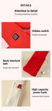 Darrahopens Fashion > Women's Fashion > Women's Accessories USB Rechargeable Graphene Heated Neck Warmer Pink-Gift Box Edition