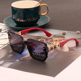 Darrahopens Fashion > Women's Fashion > Women's Accessories UV400 protective sunglasses can protect against ultraviolet rays and easily control various wearing styles. Cross-border explosions are discounted in a limited time!