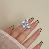 Darrahopens Fashion > Women's Fashion > Women's Accessories Vintage Camellia Handmade Enamel Wide Metal Ring B with Zirconia Accents - French Style Stackable Floral Band for Women