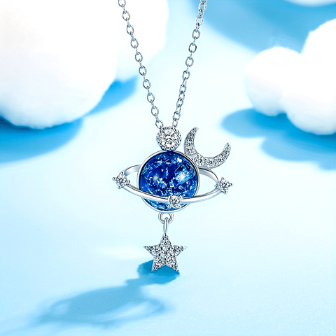 Darrahopens Fashion > Women's Fashion > Women's Accessories **“Whispers of Stars” — Galaxy Collarbone Chain, Gifting You a Corner of a Private Universe**