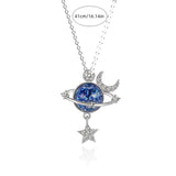 Darrahopens Fashion > Women's Fashion > Women's Accessories **“Whispers of Stars” — Galaxy Collarbone Chain, Gifting You a Corner of a Private Universe**