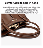 Darrahopens Fashion > Women's Fashion > Women's Accessories Wine Red Women's Premium Wear-Resistant Leather Shoulder Bag - Vintage Frame Kiss-Lock Handbag & Crossbody Satchel