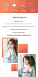 Darrahopens Fashion > Women's Fashion > Women's Accessories Winter Imitation Rabbit Fur USB Heated Scarf Beige