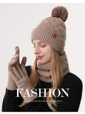 Darrahopens Fashion > Women's Fashion > Women's Accessories Women Khaki Argyle 3-Piece Set-Hat Scarf and Gloves