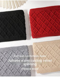 Darrahopens Fashion > Women's Fashion > Women's Accessories Women Milky-White Argyle 3-Piece Set-Hat Scarf and Gloves